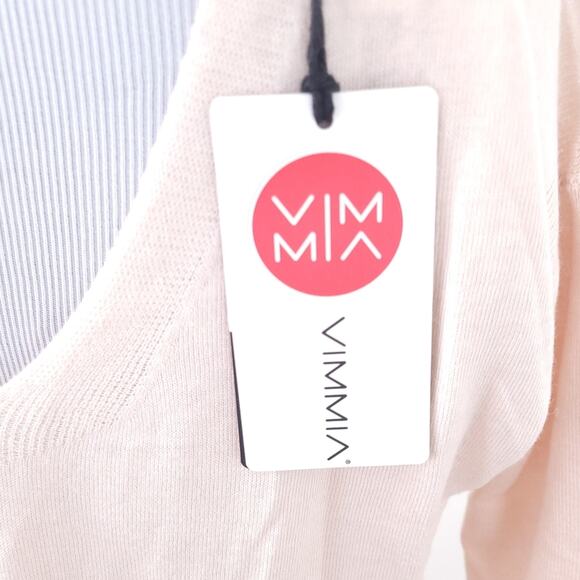 New Revolve Vimmia Lightweight Reversible Sweater Blush Small Yoga Activewear - Picture 5 of 6